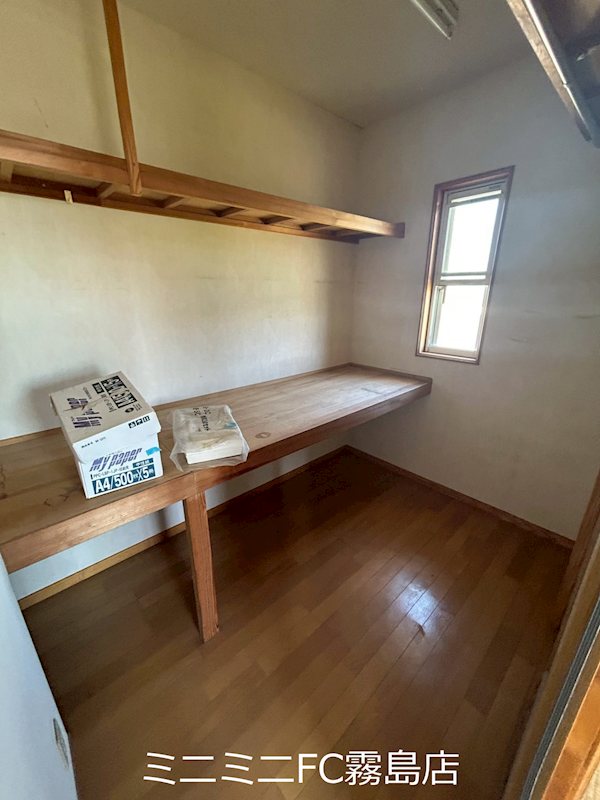 収納　※家具等は撤去になります