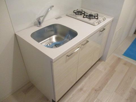キッチン　反転タイプのお部屋（イメージ）