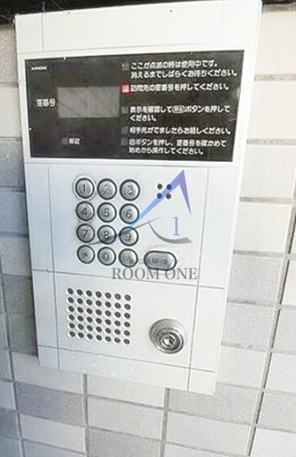セキュリティ　オートロックです。