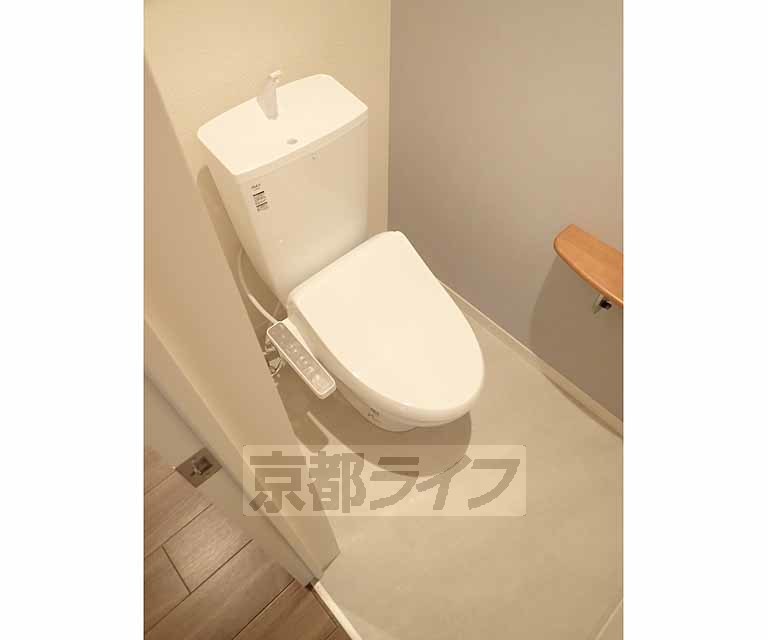 トイレ　清潔感のある綺麗なトイレです。