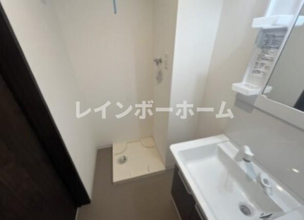 洗面設備　同管理施工写真