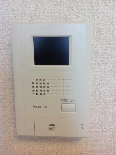 セキュリティ　モニター付きインターホン