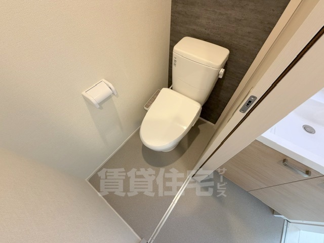 阪急千里線 豊津駅 徒歩7分 3階建 築1年のトイレ写真