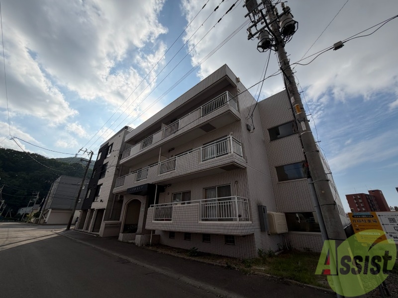 建物外観　札幌市中央区南二十条西「くるみハイツ」