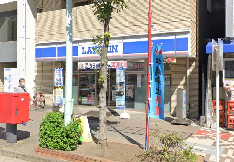 コンビニ　ローソン 吾妻橋三丁目店（コンビニ）まで30m