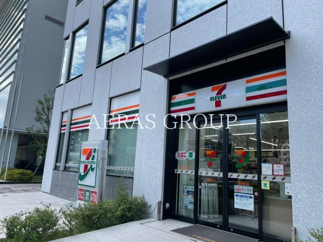 コンビニ　セブン-イレブン 野村不動産新横浜ビル店（コンビニ）まで370m