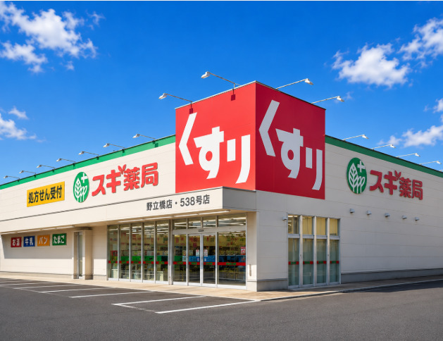 ドラックストア　スギ薬局 野立橋店（ドラッグストア）まで684m