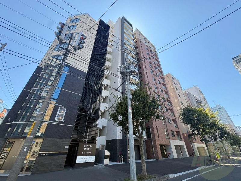 建物外観　札幌市中央区北三条「ディアレイシャス札幌ステーション」