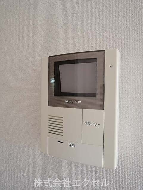 セキュリティ　モニター付きインターホンです。