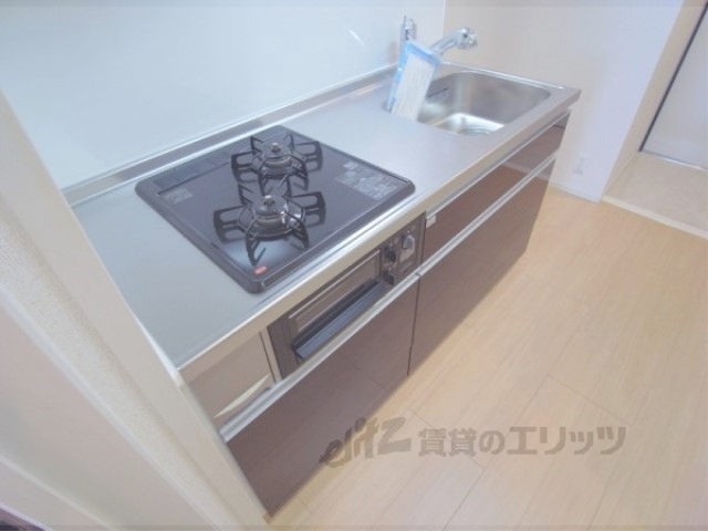 バンブー・サンのキッチン写真