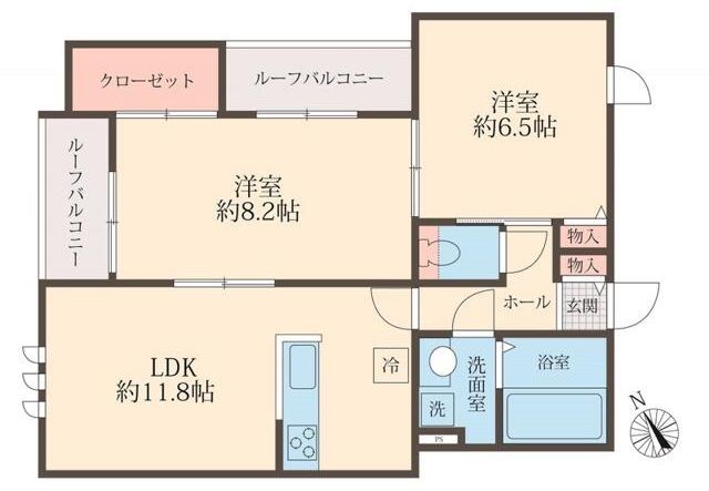 UTENA TERRACEの間取り写真