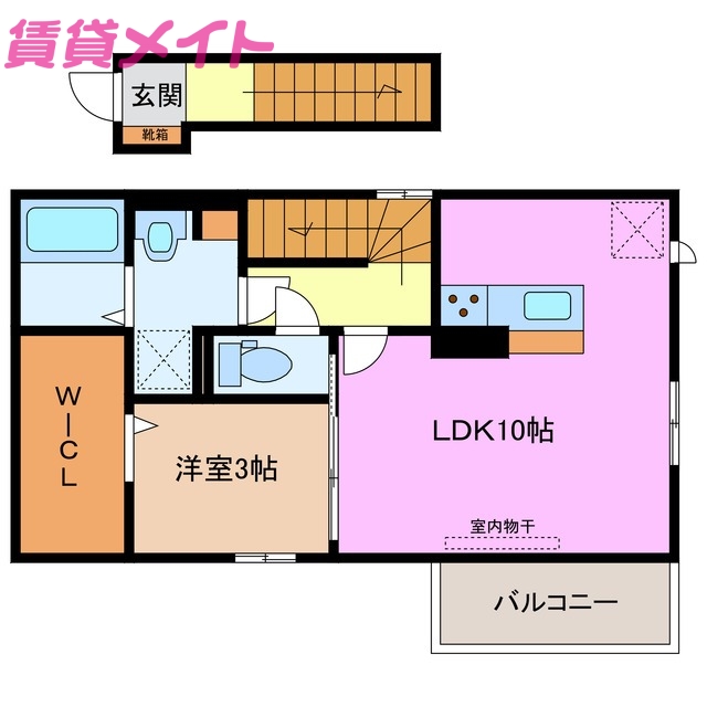 シャルマンMの間取り写真