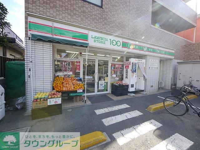 コンビニ　ローソンストア100所沢駅東口店（コンビニ）まで574m