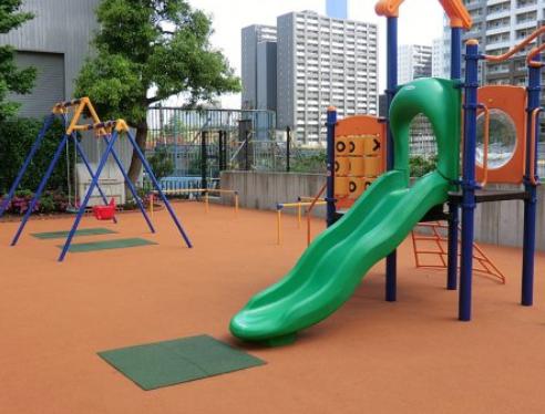 公園　勝どき四丁目児童遊園（公園）まで174m