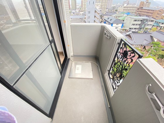 バルコニー　※別部屋の写真です