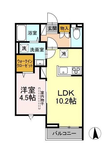 cape大野田の間取り写真