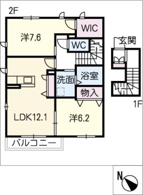 エモシオンの間取り写真