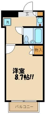 マノアール世田谷の間取り写真