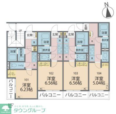 カインドネス橋本GRANDEの間取り写真