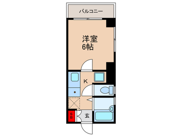 キングスパレスの間取り写真