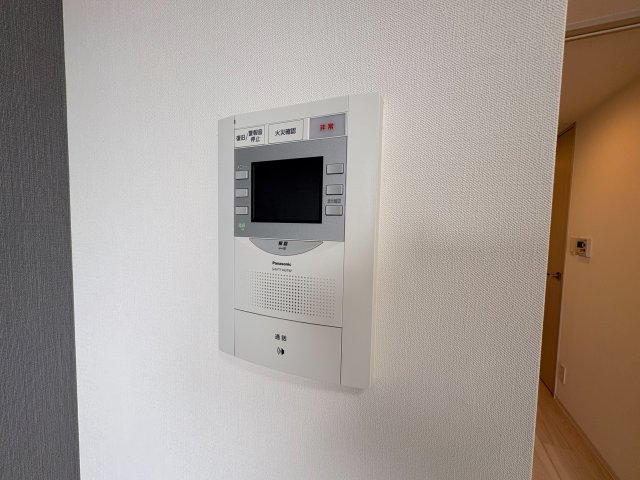 セキュリティ　インターホンです