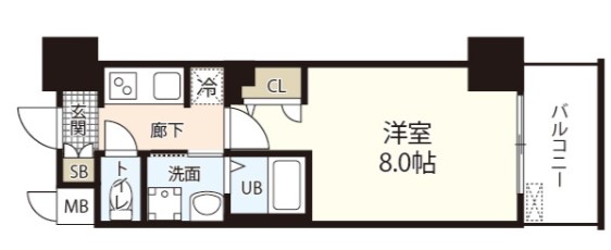 S-RESIDENCE表町 ★の間取り写真