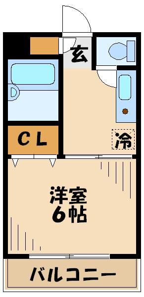 アドニス015の間取り写真