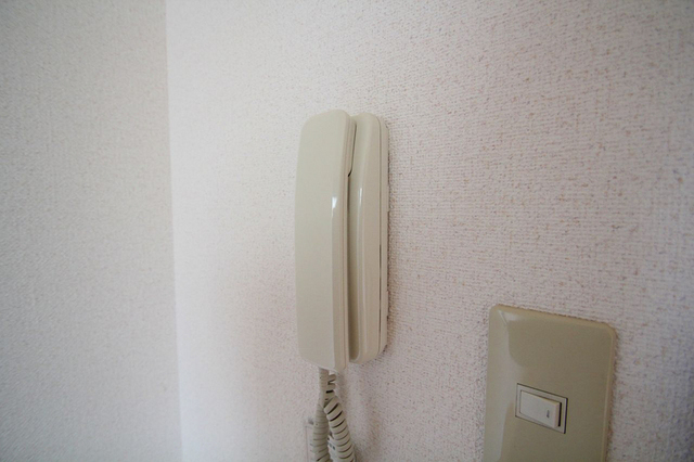 セキュリティ　インターホンで来客時もラクラクです。