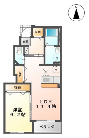フランク.MIIの間取り写真