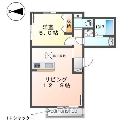 ボナール久保町の間取り写真