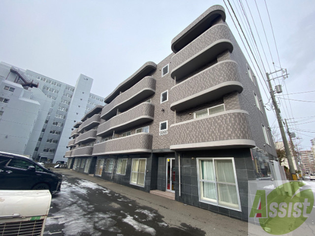 建物外観　札幌市中央区南四条西「ハイデンス４－１３」