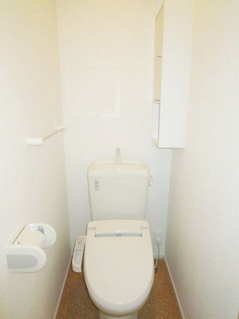 ＪＲ青梅線 拝島駅 徒歩14分 2階建 築15年のトイレ写真