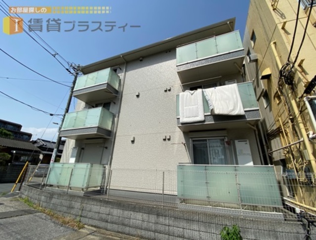 建物外観　駅から真っ直ぐ。オートロック付ハウスメーカー施工物件