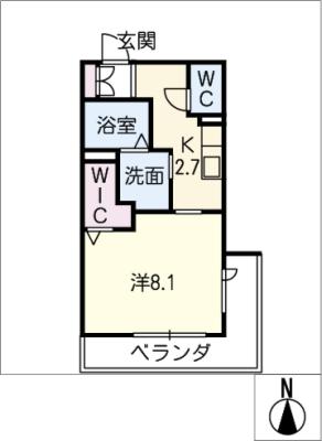 Lyric池下の間取り写真