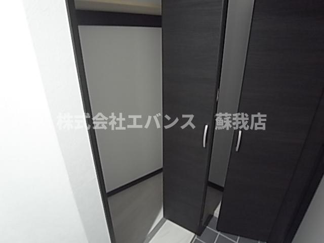 収納　収納があります