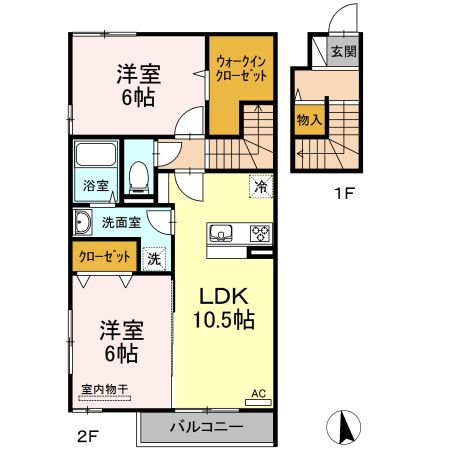 D-room Sachiの間取り写真