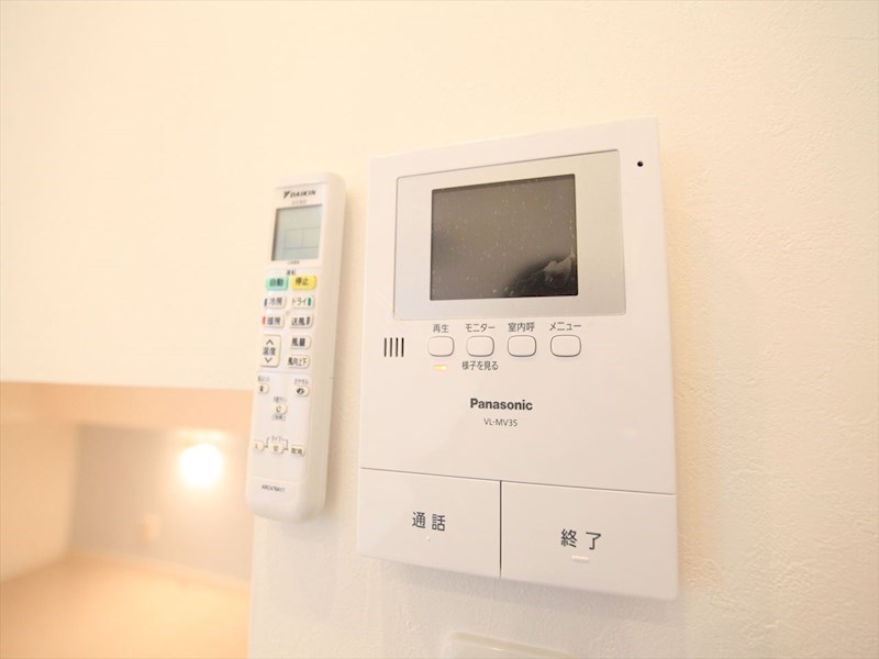 セキュリティ　ＴＶモニター付インターホン