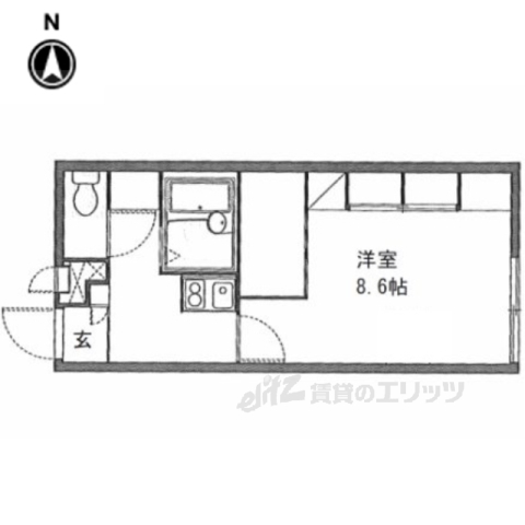レオパレス和の間取り写真