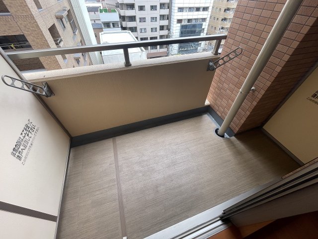 バルコニー　落ち着いた時間を過ごせるバルコニーです