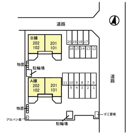 ＪＲ上越線 群馬総社駅 徒歩17分 2階建 築22年のその他写真