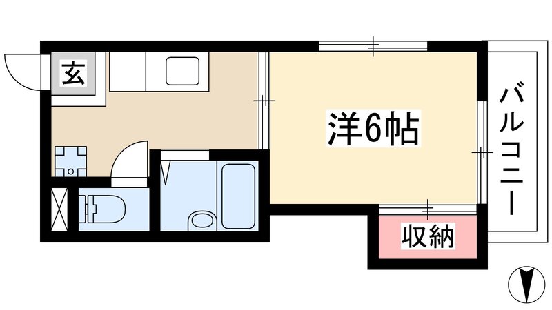 第一須賀ビルの間取り写真