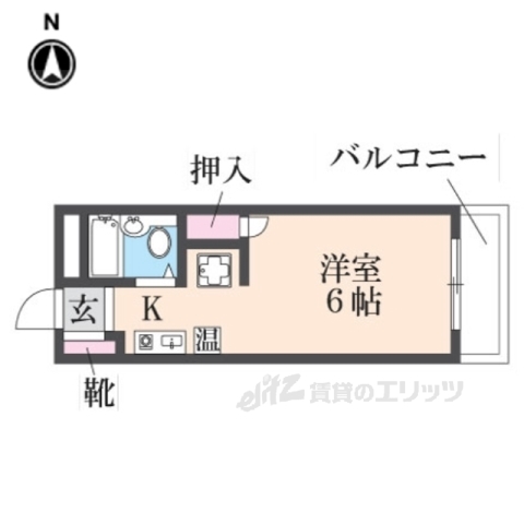 萩野マンションの間取り写真