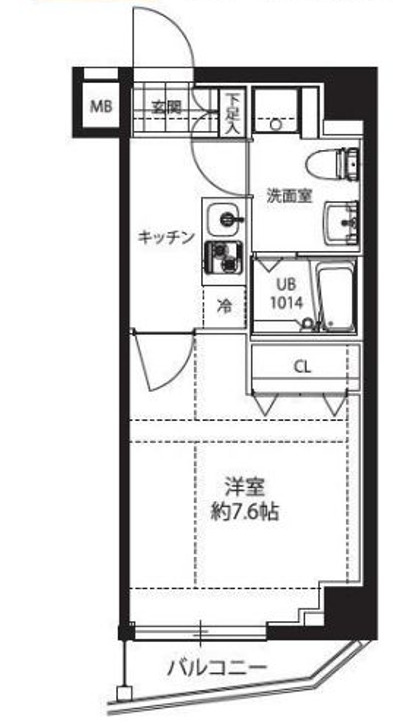 都営新宿線 西大島駅 徒歩8分 8階建 築5年の間取り写真