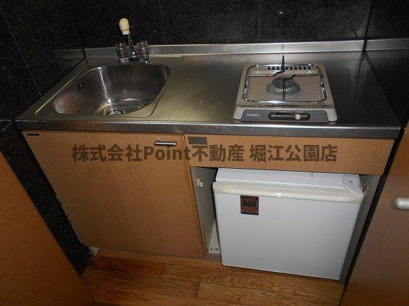 地下鉄谷町線 谷町四丁目駅 徒歩3分 10階建 築29年のキッチン写真