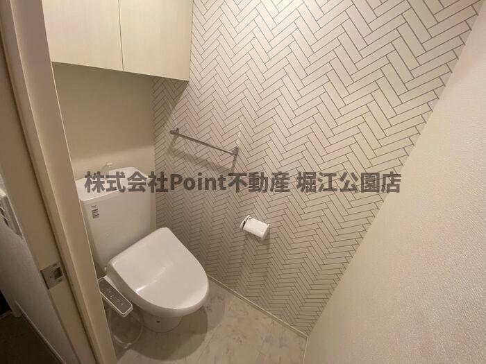 近鉄奈良線 大阪上本町駅 徒歩7分 3階建 築4年のトイレ写真
