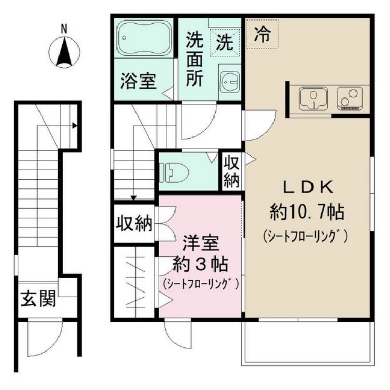 L’avenirの間取り写真