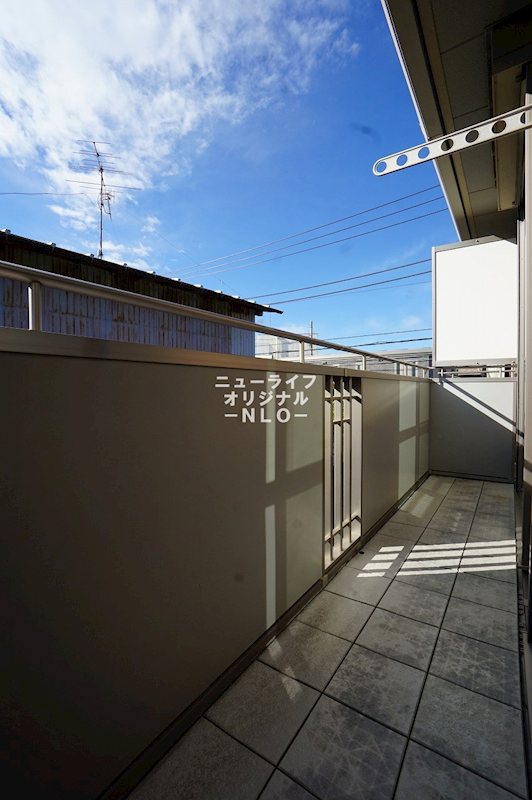 バルコニー　南に面したバルコニー☆お洗濯物もすぐ乾きます☆