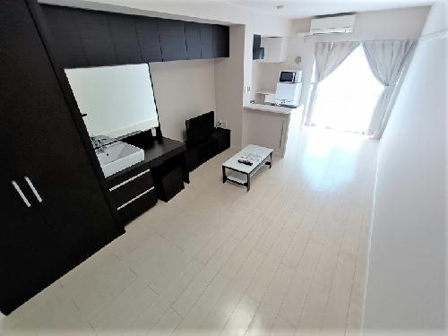 居室・リビング　家電家具付きのお部屋です。