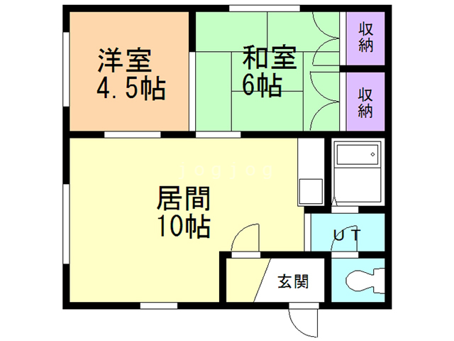 ハートランドIの間取り