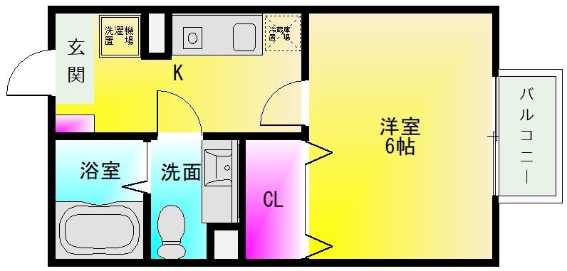 アクアコートの間取り